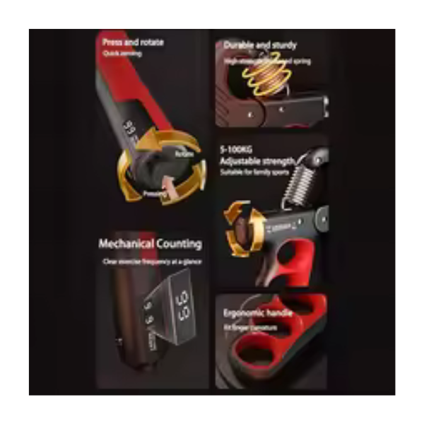 Adjustable Hand Grip Strengthener (5-100kg)
