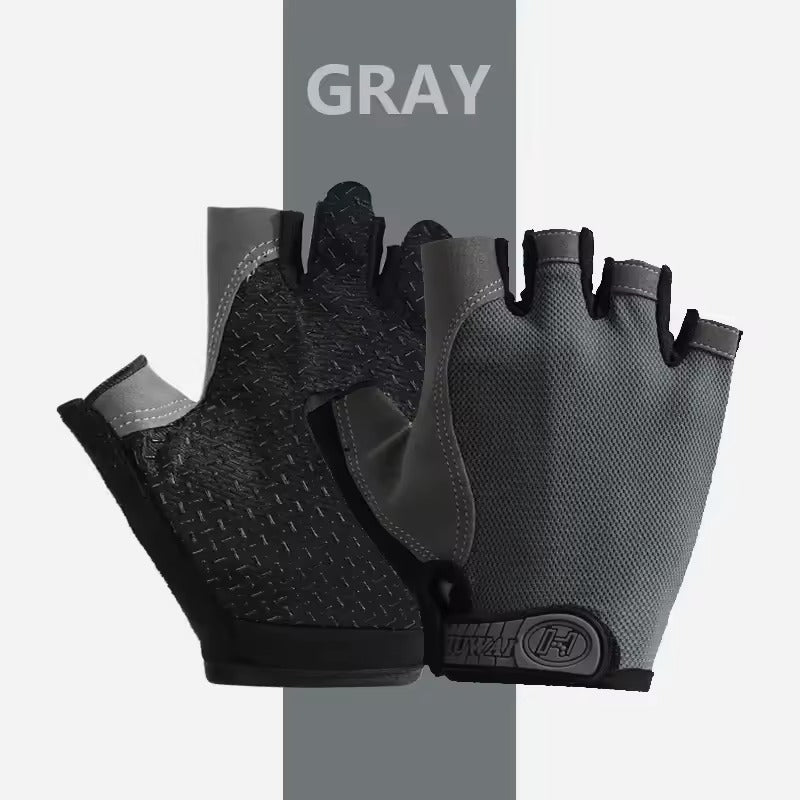 Gym Half-Finger Anti-Slip Gloves